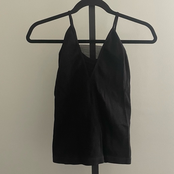 Free People Intimately Black Essential Cami Size Medium/Large - Picture 1 of 3
